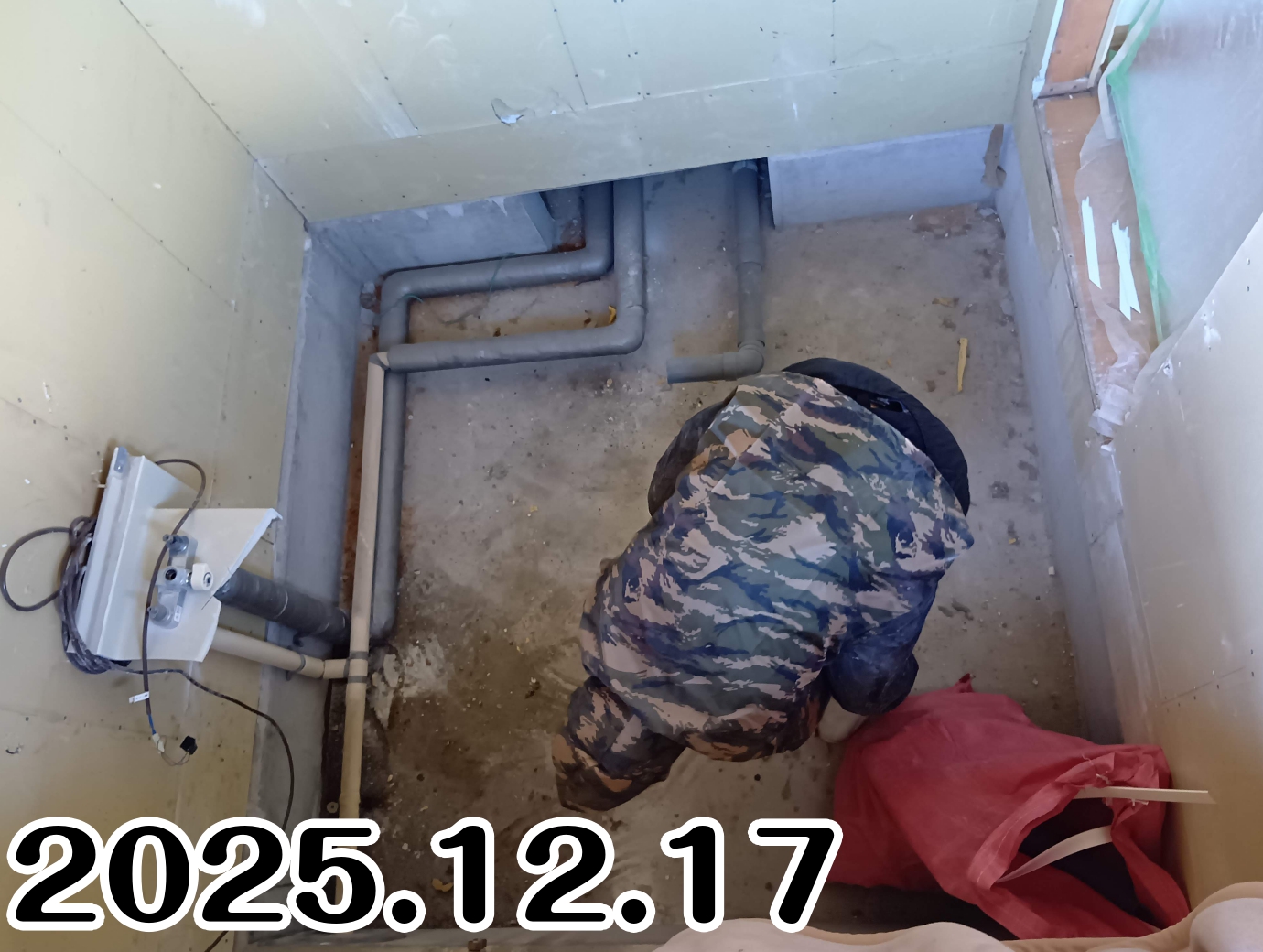 12/17　浴室解体🛁